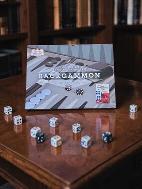 Backgammon Classic-Style Board Game New Open Box